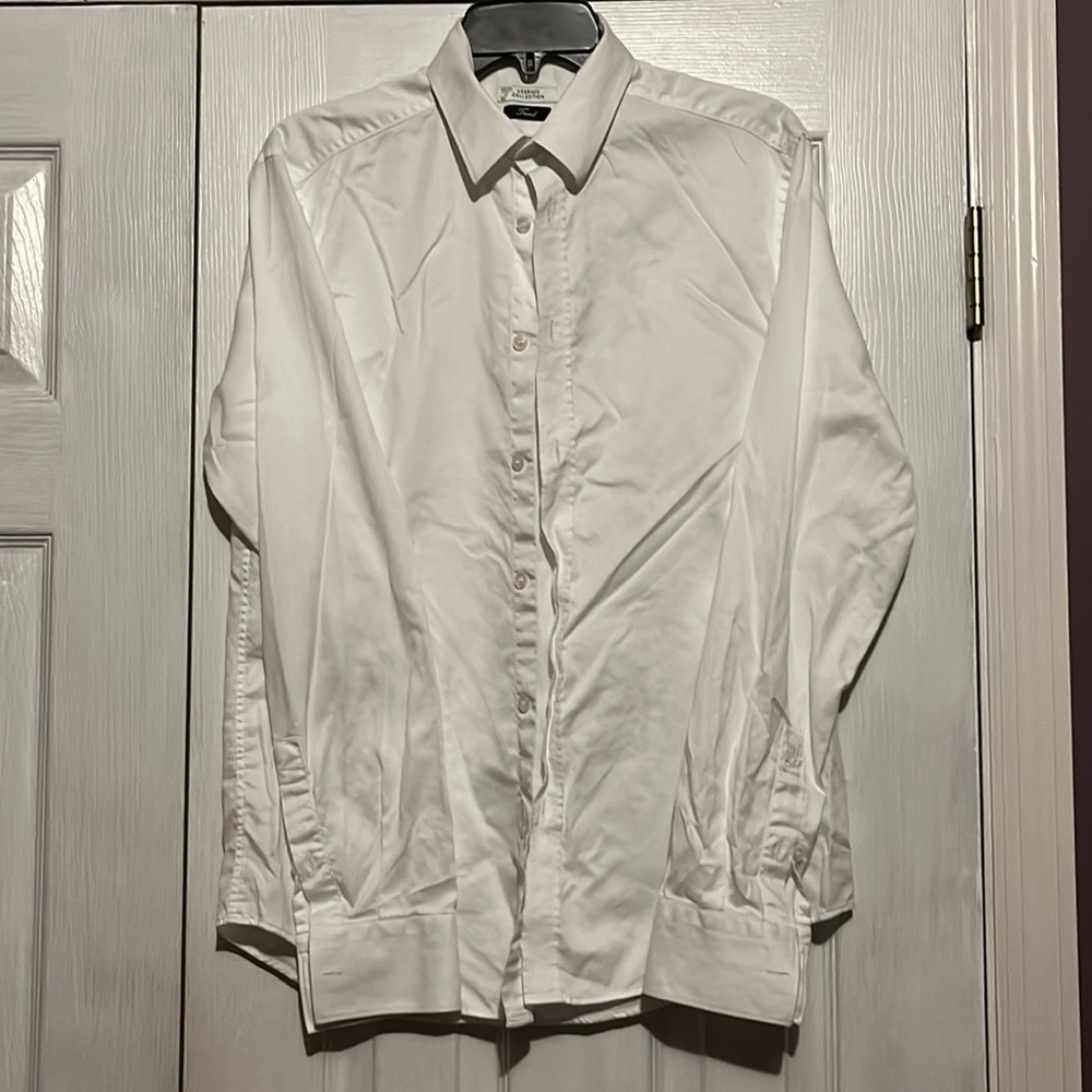 Versace Collection trend cut mens button down 15.5/40! - Picture 2 of 3